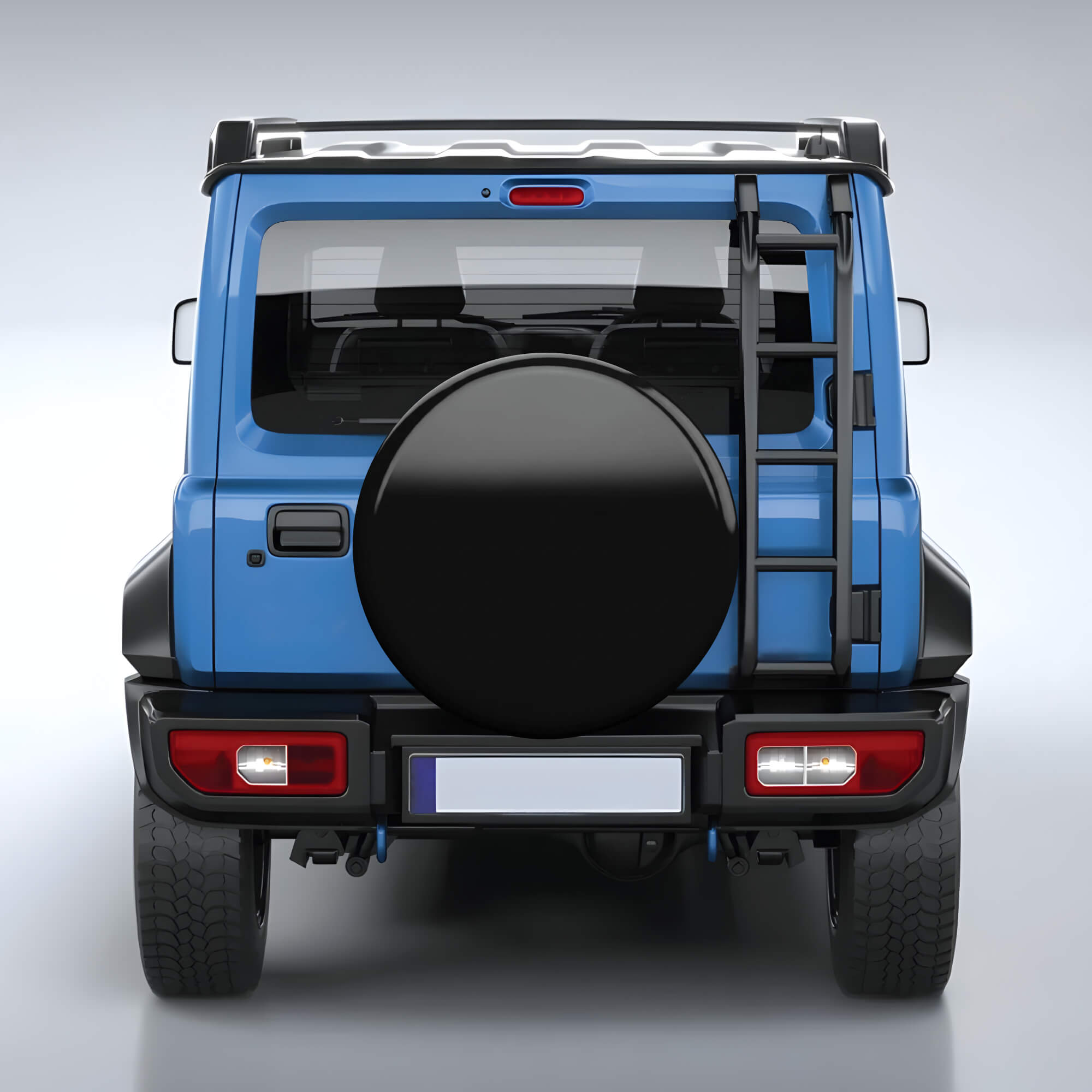 Suzuki Jimny with Minimal Wheel Cover